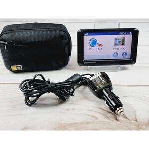 Garmin Nuvi 255W 4.3-Inch Widescreen GPS Navigator Bundle W Power Cord & Case